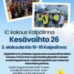 Verkatehdas IC: Nuorisovaihdon kesätapahtuma Kalpalinnassa