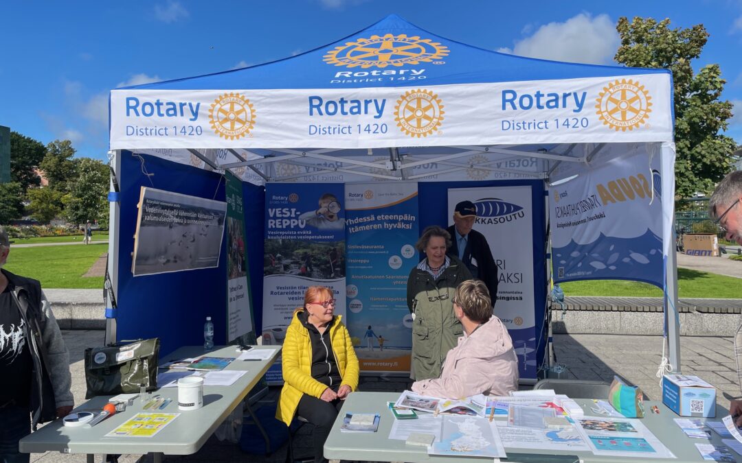 Rotaryteltta Itämeripäivänä 2025