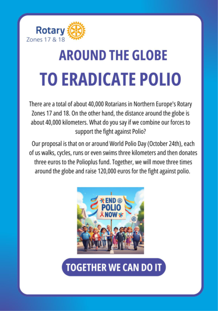 Around the globe to eradicate polio Around the globe to eradicate polio