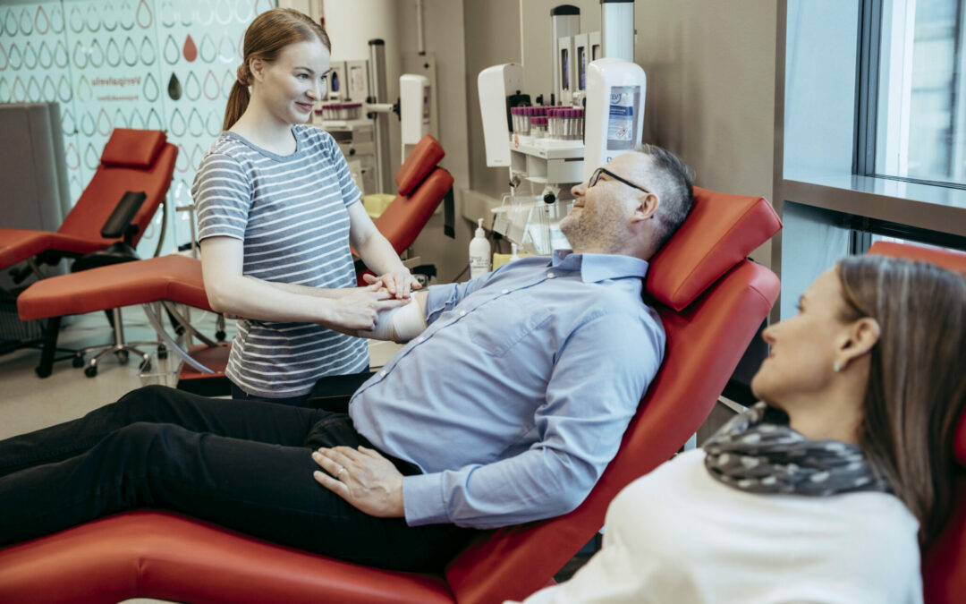 Verenluovuttaja - veripalvelu