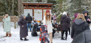 Perheitä Liesjärven tapahtumassa 