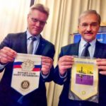 Kuusankoski Klubin lounaskokous- Kaapo Pukkinen Lappeenranta-Saimaan Rotaryklubista kertoo historiatietoa Rotaryn tulosta Neuvostoliittoon sekä Leningradin rotaryklubin perustamisesta