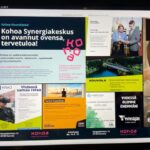 Kuusankoski 20.04.23 klo 17-19 -Intercity vierailu Avec Kouvolan klubin kanssa Kohoa Synergiakeskus- toimitusjohtaja Jenni Liikkanen esittelee