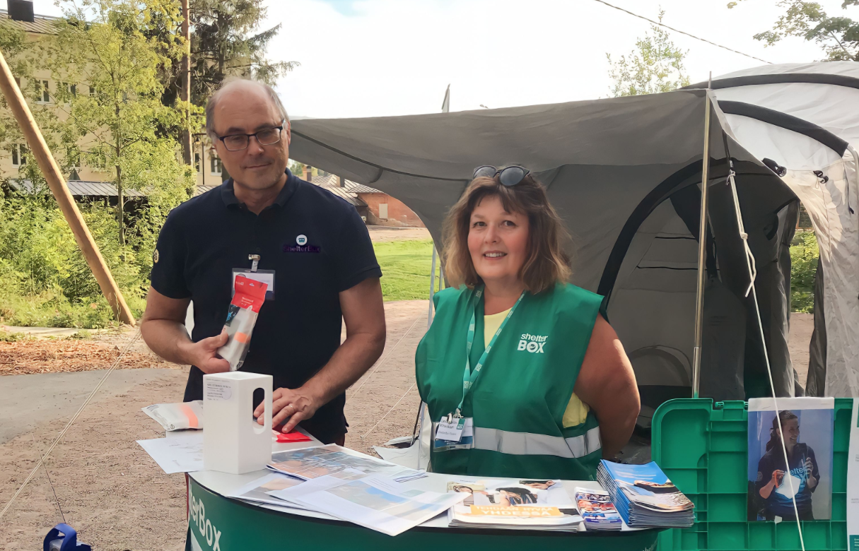 Kuusankoski 11.05. klo 12.30 lounaskokous Koskela - Shelterbox Suomi ry:n phj Tapio Vihersaari - ShelterBoxin avustuskohteet ja ajankohtaista