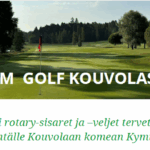 Klubimme ja Kouvolan Rotaryklubin  järjestää yhdessa Rotary SM Golf kilpailun  pe 08.08.2025  Koski-Golfin kentällä