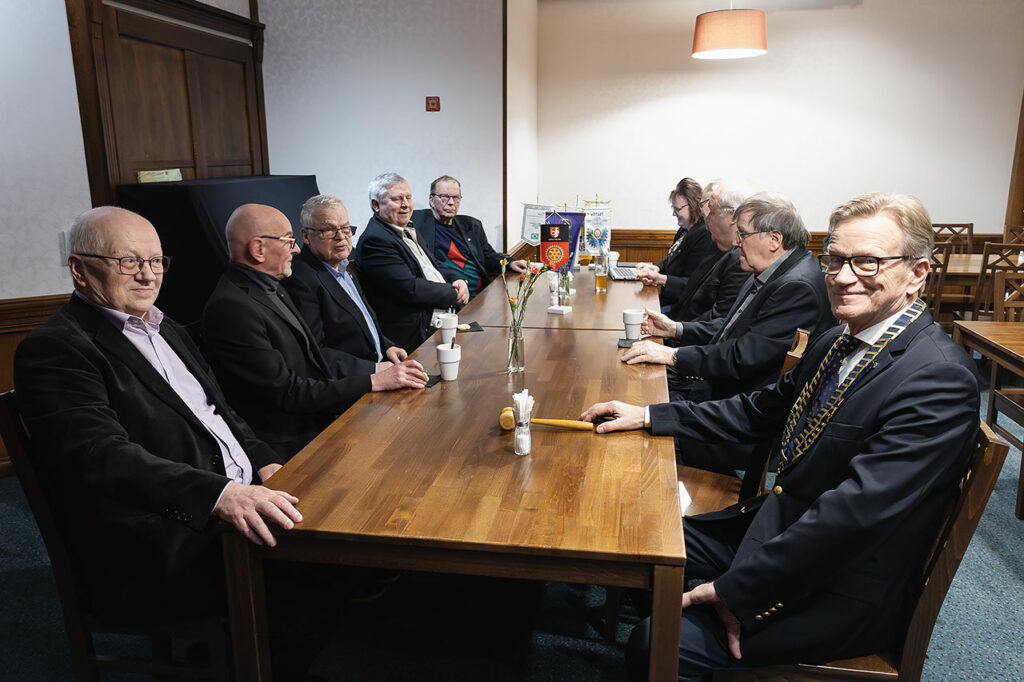 Seppi Pulkkinen Lieksan Rotaryklubin vieraana