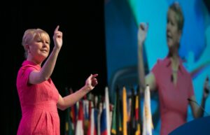 Rotary International President Jennifer E. Jones 