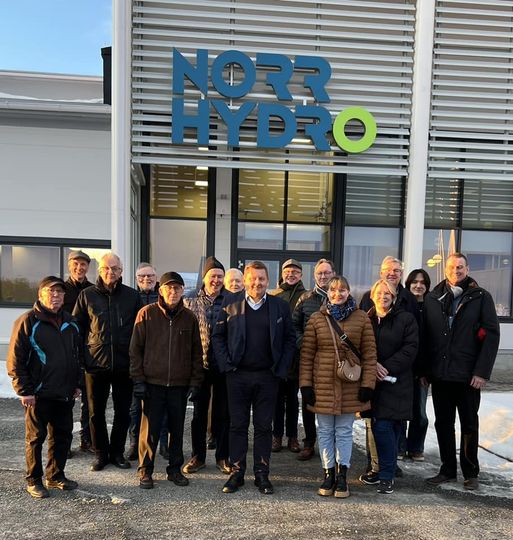 Joint business visit of Rotary clubs to Norrhydro